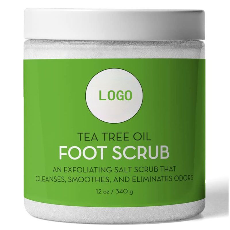 Foot Scrub with Peppermint & Tea Tree Oil